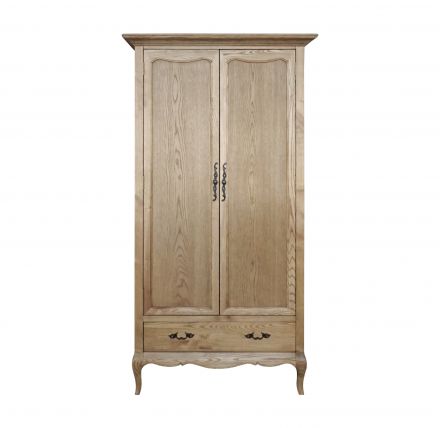 French Provincial Furniture Wardrobe with Drawers
