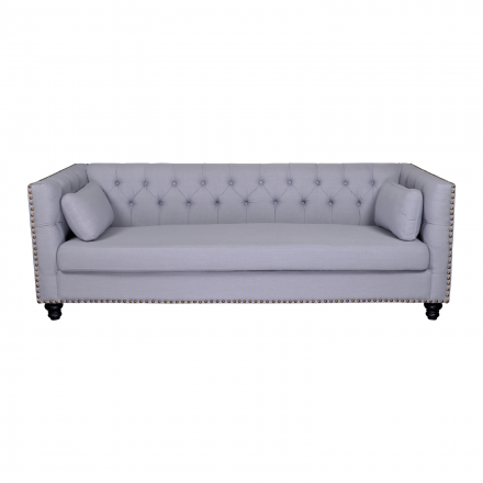 Maddy Chesterfield Upholstered 3 Seater Sofa Lounge 