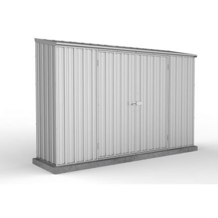 Absco 3.00mw X 0.78md X 1.95mh Space Saver Garden Shed Zincalume
