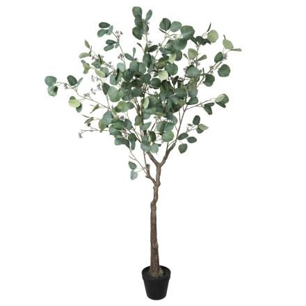 Shop Artificial Eucalyptus Tree (Red Box Eucalyptus Polyanthemos) 150cm ...