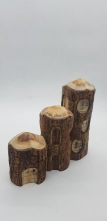 Tree Houses Set Of 3 