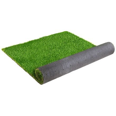 Artificial Grass 10 Sqm Synthetic Artificial Turf Flooring 30mm Pile Height Green
