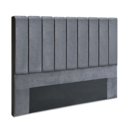 King Size Fabric Bed Headboard - Charcoal