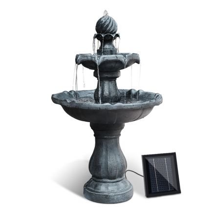 3-tier Fountain With Solar Panel