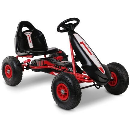 Kids Pedal Powered Go Kart - Red