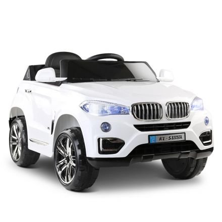 Bmw Style X5 Electric Toy Car - White