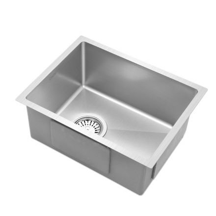 Cefito 340x440mm Stainless Steel Kitchen Laundry Sink Single Bowl Nano Silver