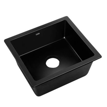 Stone Kitchen Sink Black 460 X 410