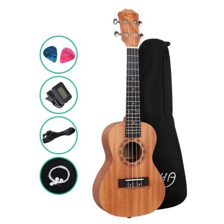 Alpha 26 Inch Tenor Ukulele Mahogany Ukeleles Uke Hawaii Guitar
