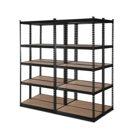 4x1.5m Warehouse Shelving Racking Storage Garage Steel Metal Shelves Rack