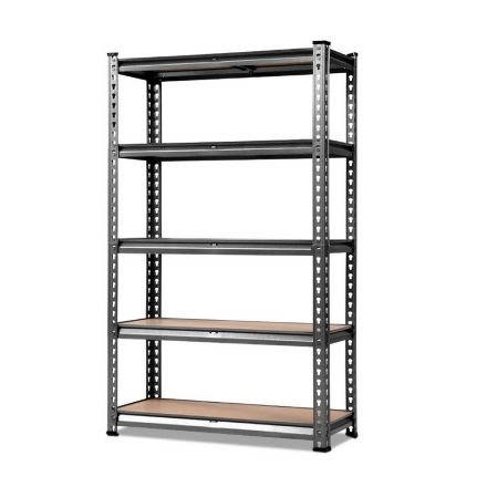 Giantz 1.5m Metal Steel Warehouse Shelving Racking Garage Storage Shelves Racks