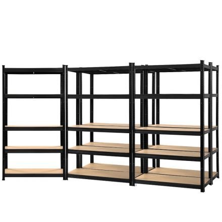 Giantz 5x1.8m Warehouse Shelving Garage Storage Racking Steel Metal Shelves