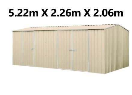Absco Eco-nomy 5.22mw X 2.26md X 2.06mh Workshop Shed