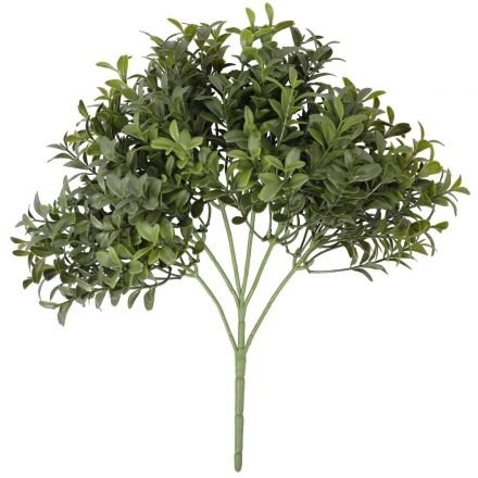 Dense Artificial Buxus Foliage 30cm Uv Resistant