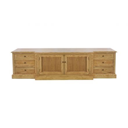 Hamptons Large TV Entertainment Unit /Stand with Drawers