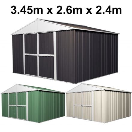 Garden Shed 3.45m x 2.60m x 2.4m