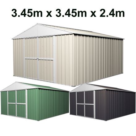 Garden Shed 3.45m x 3.45m x 2.4m High