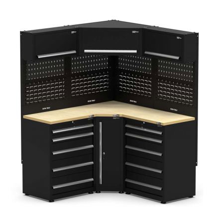 UltraTools 1550/1550mm x 550mm x 2025mm Economy Modular Garage & Workshop Storage Cabinet System