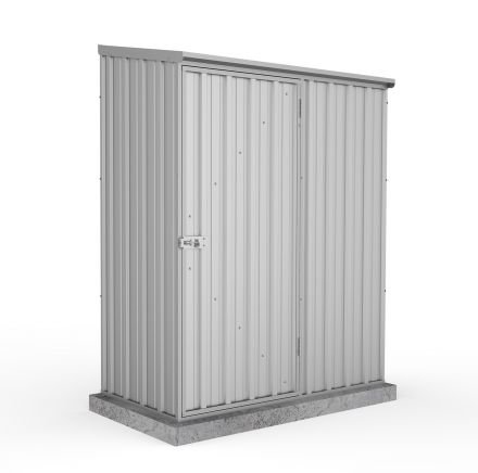 Absco 1.52mw X 0.78md X 1.95mh Space Saver Garden Shed Zincalume