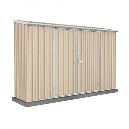 Absco Eco-nomy 3.00mw X 0.78md X 1.95mh Space Saver Garden Shed