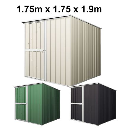 Garden Shed 1.75m x 1.75m x 1.9m Budget Tools Storage