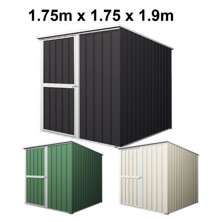 Garden Shed 1.75m x 1.75m x 1.9m Budget Tools Storage
