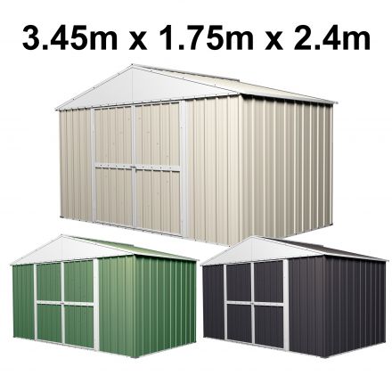Garden Shed 3.45m x 1.75m x 2.40m High Roof