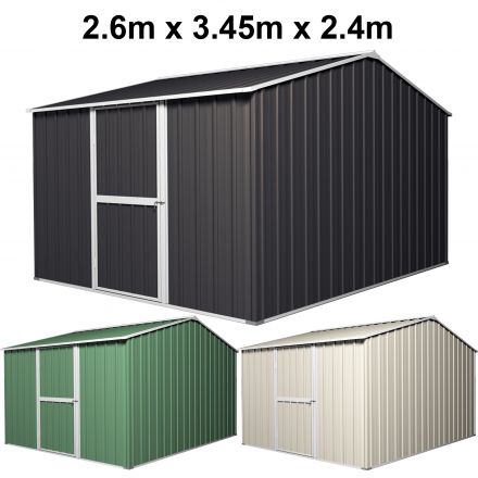 Garden Shed 2.6m x 3.45m x 2.4m