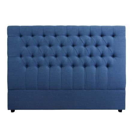 Georgia Queen Headboard Upholstered Button Tufted Chesterfield Bed Headboard