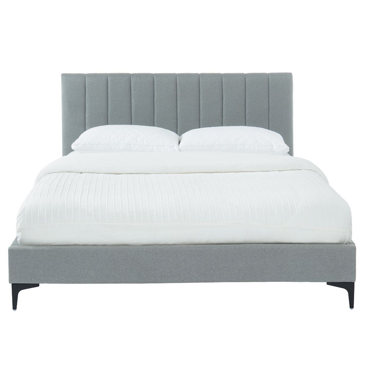 Shop Orly Stone Grey Bed Frame in Size King Online Wholesales Direct