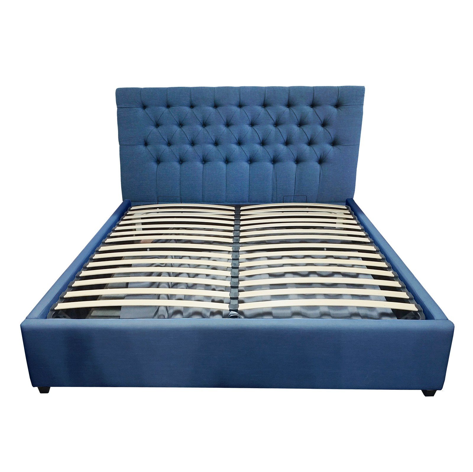 Georgia Queen Gas Lift Bed, Lift Storage Bed Frame Queen