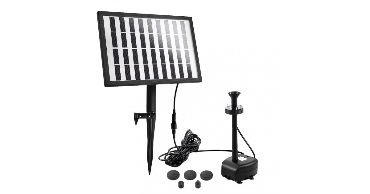 Shop Solar Pond Pump Outdoor Garden Submersible Water Pumps with