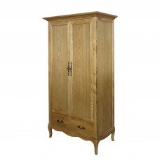 French Provincial Furniture Wardrobe with Drawers