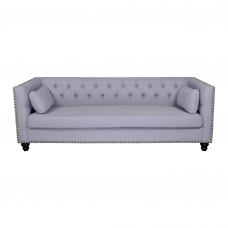 Maddy Chesterfield Upholstered 3 Seater Sofa Lounge 