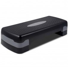 Fitness Exercise Aerobic Step Bench Black