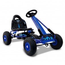 Kids Pedal Go Kart - Blue