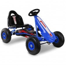 Kids Pedal Powered Go Kart - Blue