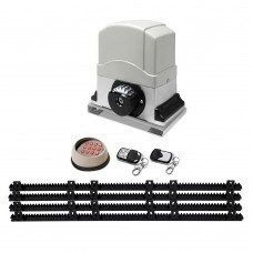 Automatic Sliding Gate Opener With 2 Remote Controls