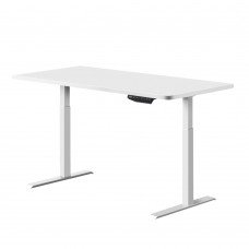 Artiss Standing Desk Motorised Sit Stand Table Height Adjustable Computer Laptop Desks Dual Motors 140cm White