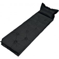Trailblazer 9-points Self-inflatable Polyester Air Mattress With Pillow - Black