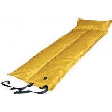 Trailblazer Self-inflatable Foldable Air Mattress With Pillow - Yellow