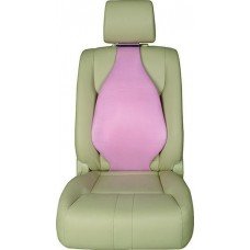 Universal Seat Cover Cushion Back Lumbar Support The Air Seat New Pink X 2