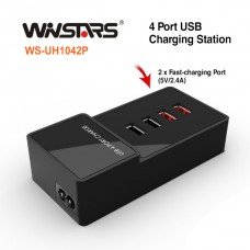 Winstars Usb 4-port Charging Station (ws-uh1042p)