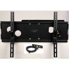 30-60" Plasma Led Lcd Screen Tv Wall Mount With 180 Degree Swivel