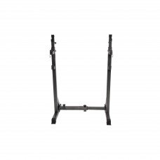 Commercial Squat Rack Adjustable Pair Fitness Exercise Weight Lifting Gym Barbell Stand
