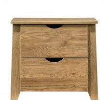 Mica Wooden Bedside Table With 2 Drawers