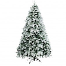 Jingle Jollys Snowy Christmas Tree 2.4m 8ft Xmas Decorations 859 Tips