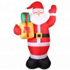 Jingle Jollys 2.4m Christmas Inflatables Santa Xmas Light Decor Led Airpower