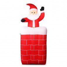 Jingle Jollys 1.8m Christmas Inflatable Archway With Santa Xmas Decor Led