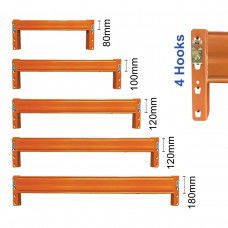 Pallet Racking Beams 1372mm to 3886mm Heavy Duty